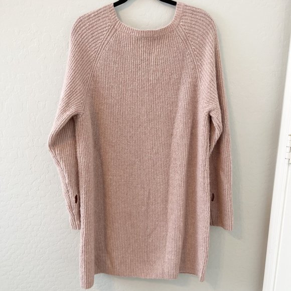 Halogen Pink Sweater Dress Size Large - Picture 4 of 4